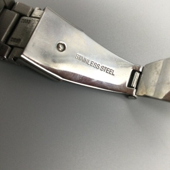 Coach Tristen Watch Women 37mm Silver Tone Day Date Pink Dial New Battery 6" - Picture 9 of 13